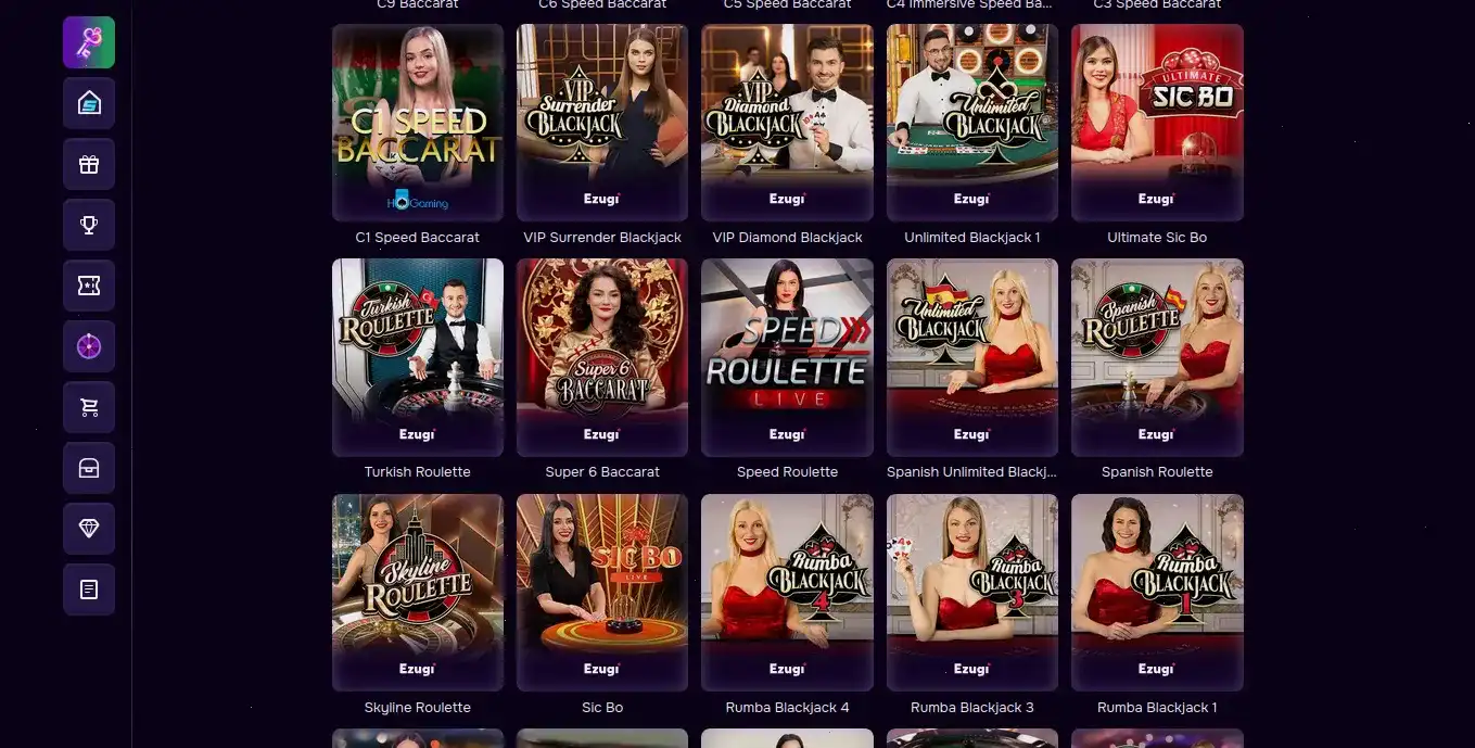 Live-дилеры в казино Neon Club